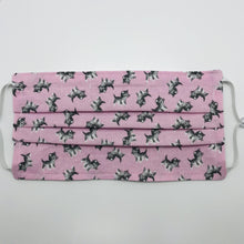 Load image into Gallery viewer, Tossed Kitties Face Mask with Filter Pocket