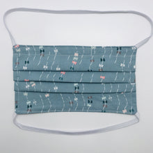 Load image into Gallery viewer, Modern Woodland Butterflies Face Mask with Filter Pocket