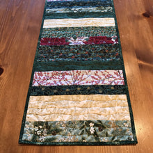 Load image into Gallery viewer, Holiday Metallic Quilted Table Runner