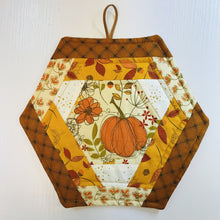Load image into Gallery viewer, Fall Colors Pumpkin Trivet