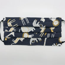 Load image into Gallery viewer, Jungle Animals on Grey Kids Face Mask