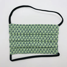 Load image into Gallery viewer, Fish Fins on Green Kids Face Masks