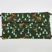 Load image into Gallery viewer, Bambi Life Green Pine Fresh Face Mask with Adjustable Elastic Ear loops
