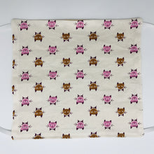 Load image into Gallery viewer, Calico Cats Face Mask with Elastic Head Loops