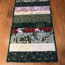 Load image into Gallery viewer, Holiday Metallic Quilted Table Runner
