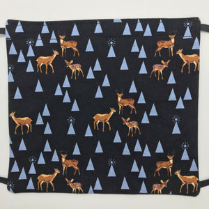Bambi Life Blue Spruce Face Mask with Elastic Head Loops