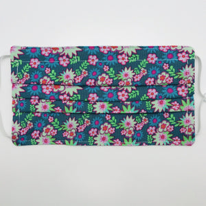 Bright Star Floral Face Mask for Kids