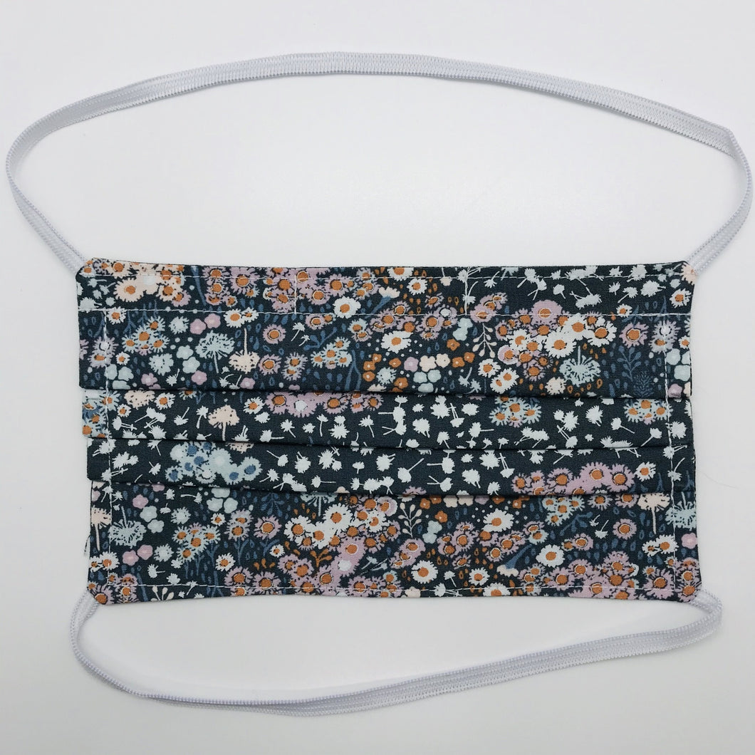 Floral Fields Face Mask with Elastic Head Loops