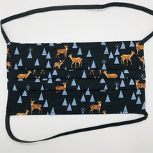 Load image into Gallery viewer, Bambi Life Blue Spruce Face Mask with Elastic Head Loops
