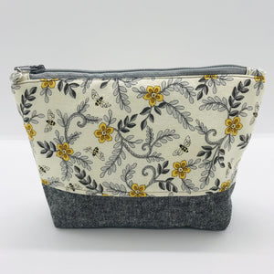 Honey Bee Zipper Pouch