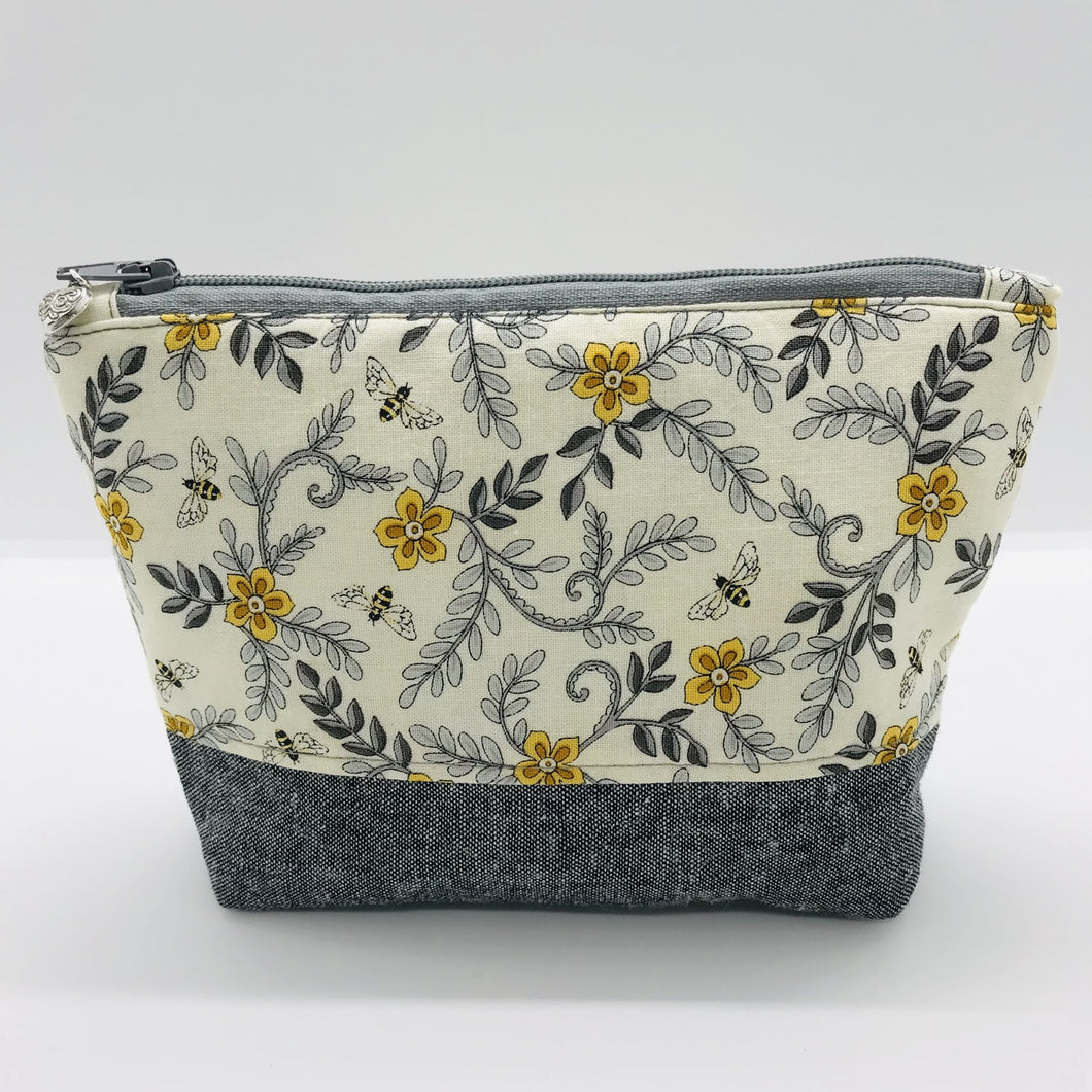 Honey Bee Zipper Pouch