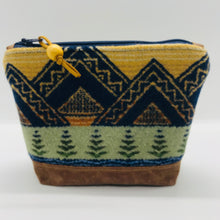 Load image into Gallery viewer, Majestic Mountains Wool Zipper Pouch
