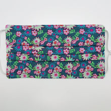 Load image into Gallery viewer, Bright Star Floral Face Mask with Filter Pocket
