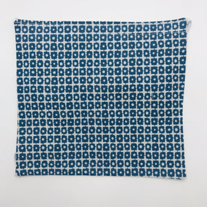 Blue Patches Face Mask with Filter Pocket